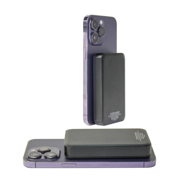 AMIK 125 - MagSafe Power Bank with Light-Up Logo, 12000mAh, PD20W Fast Charging