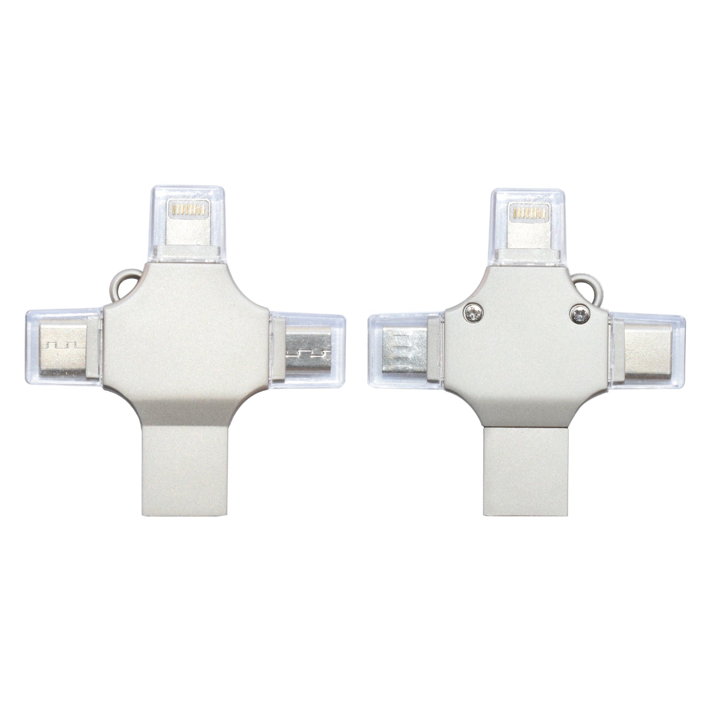 AMIF 089 4-in-1 USB Flash Drive – Multi-Port Metal Drive
