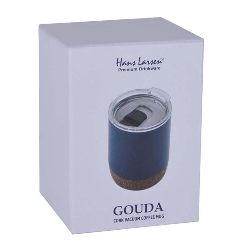 GOMIUDA - Hans Larsen Vacuum Mug With Cork Base