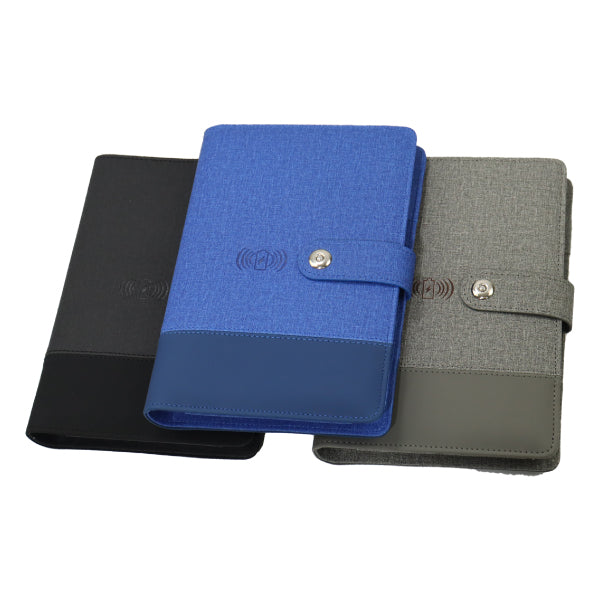 AMIO 32 - Executive Hi-Tech Portfolio Powerbank with Wireless Charging Technology