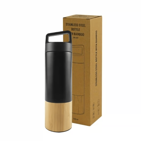 TMI-017 Travel Bottles with Bamboo