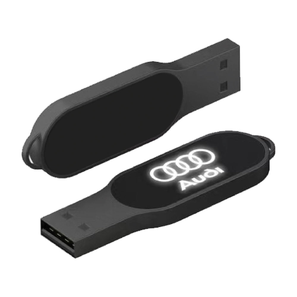 AMIF 097 Slim LED USB Flash Drive – Light-Up Logo