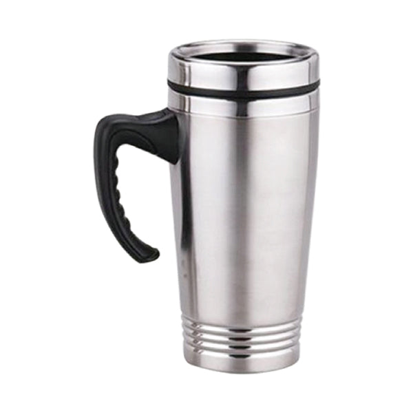 ATMI 12 - Stainless Steel Travel Mug with Handle