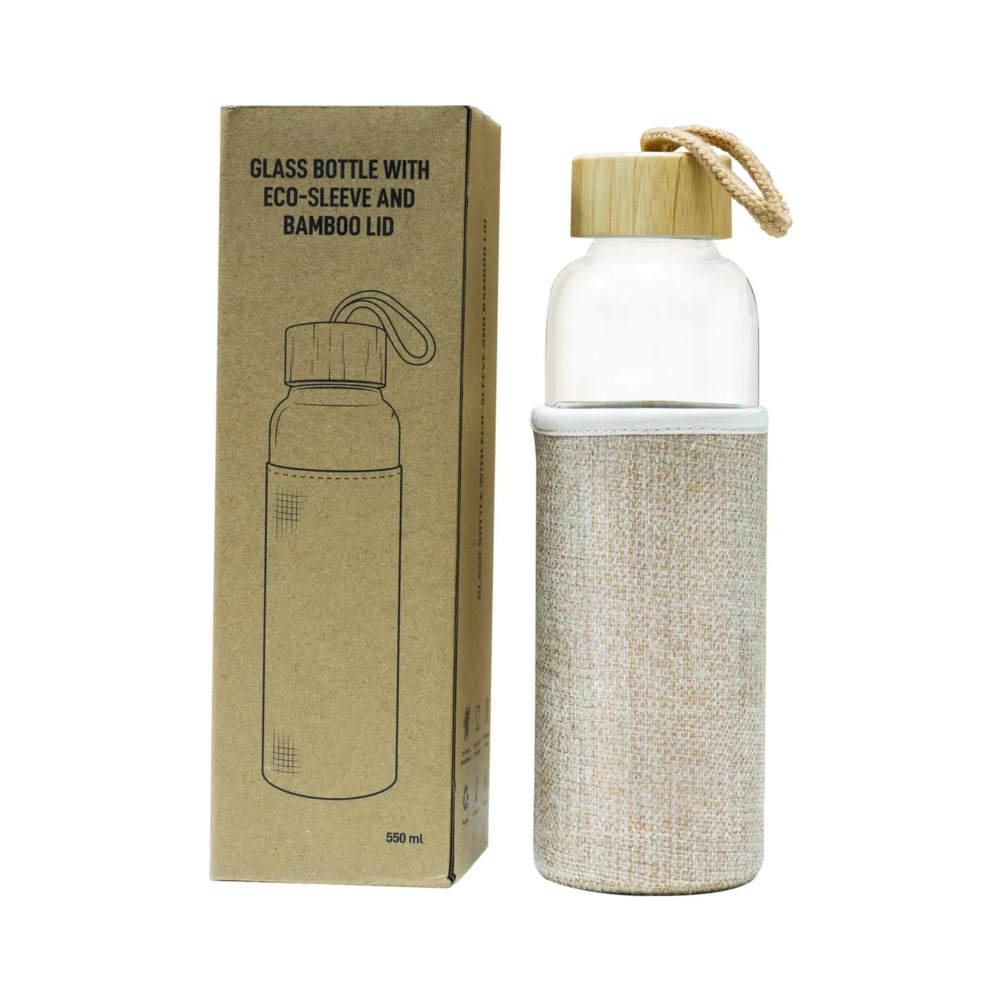 Lumine | 11452MI - Glass Bottle with Eco Sleeve