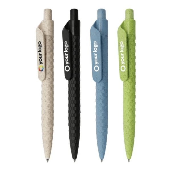 MI 74 BK – Eco-Friendly Wheat Straw Pen (Black)