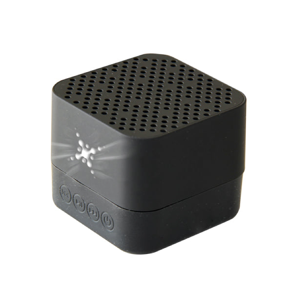 Bluetooth Speaker with Light-Up Logo – Portable Wireless Speaker with FM Radio (3W)