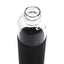 Glass Bottle with Rubber Sleeve & Bamboo Cap – 500ml