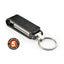 Premium Leather USB Keychain – Executive Metal & Leather Flash Drive