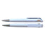 Cutedge Promotional Plastic Pen with Custom Logo – Corporate Giveaway Pens (Silver, Blue, Black, Red)