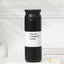 Travel Tumbler with Cut Cap 500ml - Black