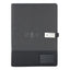 Executive Hi-Tech Organizer with Wireless Charger & Light-up Logo - Black