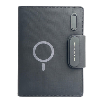 Hi-Tech Organizer with Magnetic Light-up Closure - Black.