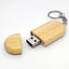 Eco-Friendly Bamboo USB Flash Drive with Magnetic Cap – Wooden Executive USB
