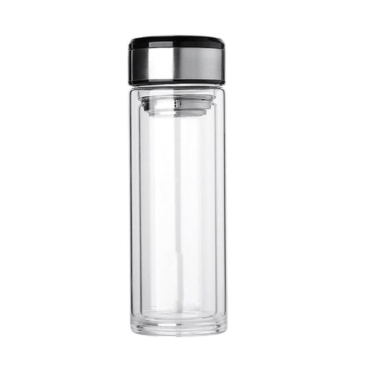 Glass Bottle with Stainless Steel Cup(500 ml) – Double Insulated Corporate Drinkware