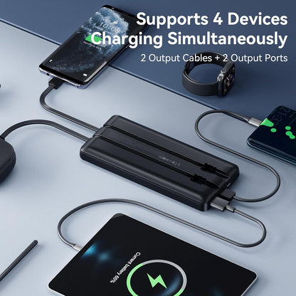 AMIK10 - Power Bank with Portable Charger - 10000mAh, 22.5W Fast Charging, Digital Display