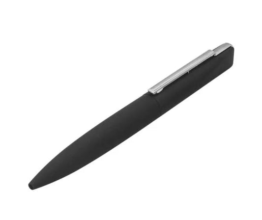 Smooth Touch Metal Pen with USB Drive – Premium 2-in-1 Corporate Gift Pen (Black & Silver)