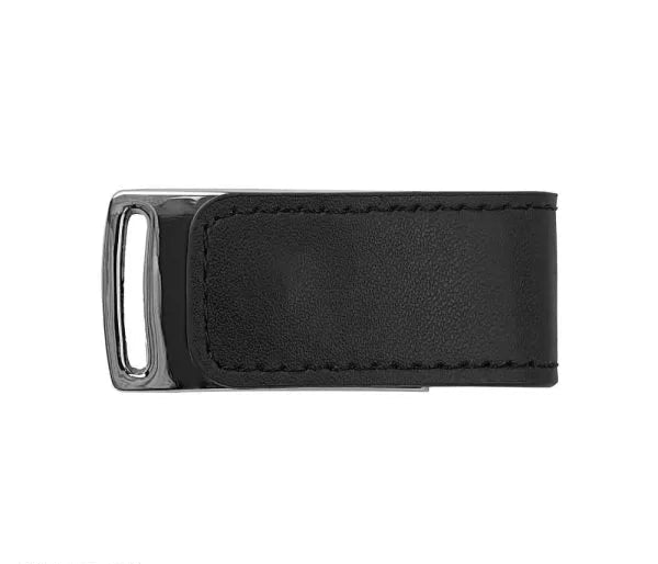 Stylish Leather & Steel USB Flash Drive – Premium Executive USB Storage