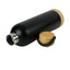 Double Wall Stainless Steel Bottle with Bamboo Cap & Handle – 750ml