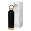 Double Wall Stainless Steel Bottle with Bamboo Cap & Handle – 750ml
