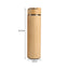 Bamboo Thermal Bottle with Steel Handle – 500ml | Eco-Friendly Corporate Gift