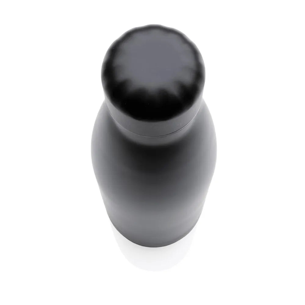 Premium Puff Bottle – Matte Black Stainless Steel (500 ml)