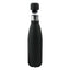 Premium Puff Bottle – Matte Black Stainless Steel (500 ml)