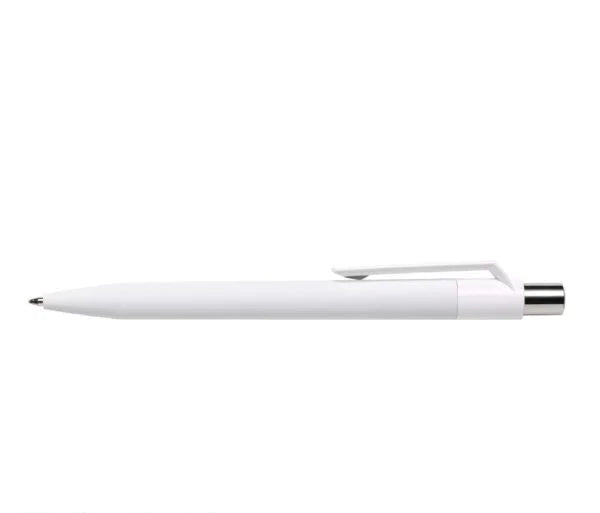 Premium Rubberized Plastic Pen with Custom Logo – Matte Finish Corporate Giveaway Pen (Blue, Black, White)