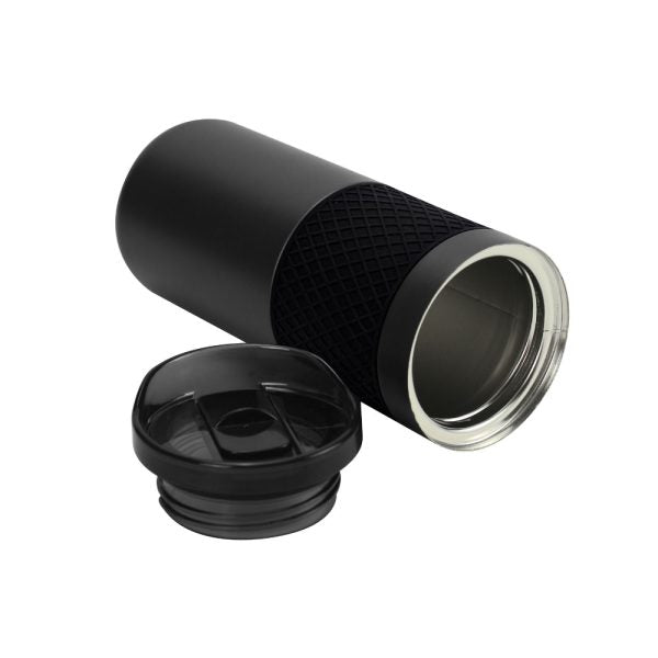 Premium Stainless Steel Tumbler with Rubber Grip – Corporate Drinkware Gift