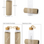 Glass Bottle with Bamboo Cap & Jute Sleeve – 500 ml | Eco-Friendly Corporate Gift