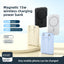 20,000mAh Magnetic Wireless Power Bank with Built-in Cable & Stand – 22.5W Fast Charging (Black)