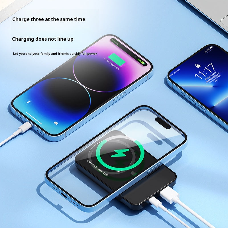 10,000mAh Magnetic Wireless Power Bank with LED Display – 20W Fast Charging PD22.5W Portable Charger