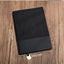 Premium PU Cover Notebook with Metal Bookmark - Black