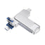 3-in-1 Heavy Metal OTG USB Flash Drive – USB 3.0 & Type-C Dual Interface USB