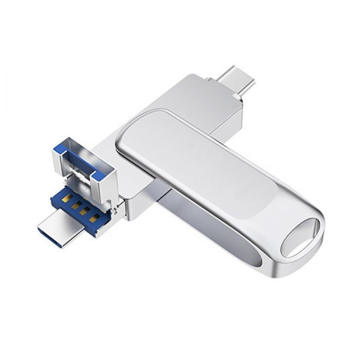 3-in-1 Heavy Metal OTG USB Flash Drive – USB 3.0 & Type-C Dual Interface USB