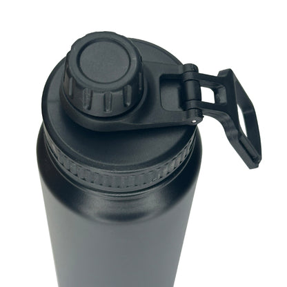 Black Gym Water Bottle - 800ml