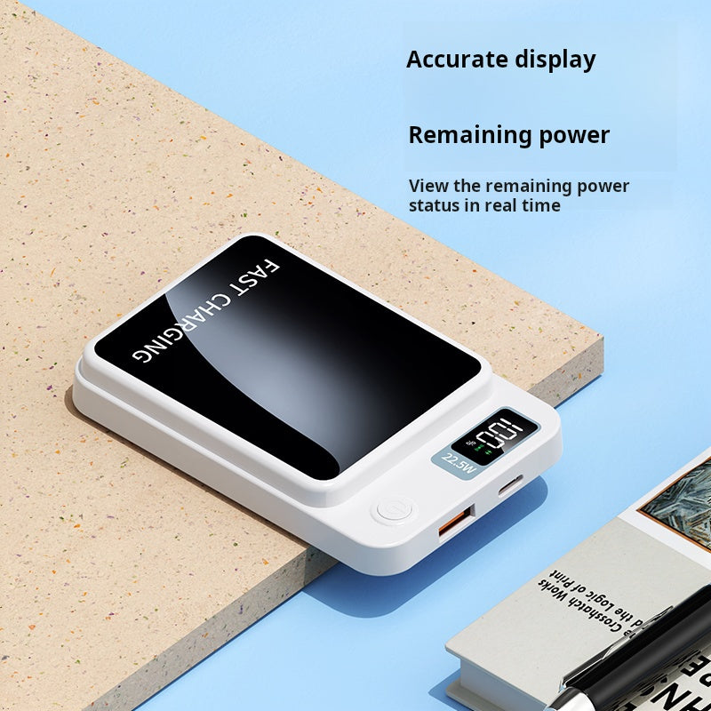 10,000mAh Magnetic Wireless Power Bank with LED Display – 20W Fast Charging PD22.5W Portable Charger