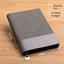 Premium PU Soft Cover Notebook with Metal Bookmark - Olive Green