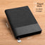 Premium PU Soft Cover Notebook with Metal Bookmark - Olive Green