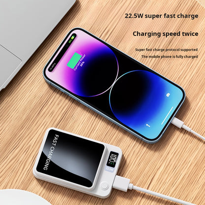 10,000mAh Magnetic Wireless Power Bank with LED Display – 20W Fast Charging PD22.5W Portable Charger
