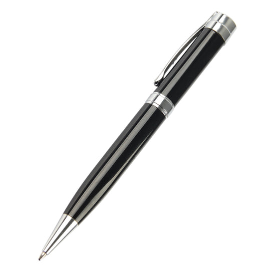Premium Business Metal Pen with Custom Logo – Executive Corporate Gift Pen (Black, White)