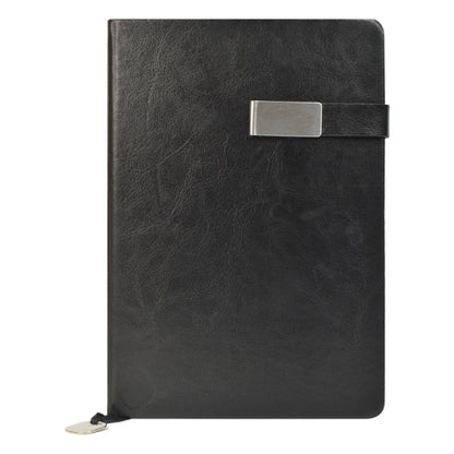 AMIO 10 - A5 PU Notebook with Magnetic Closure and Metal Bookmark