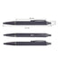 Smooth Touch Metal Pen with Custom Logo – Premium Corporate Gift Pen (Black & Grey)