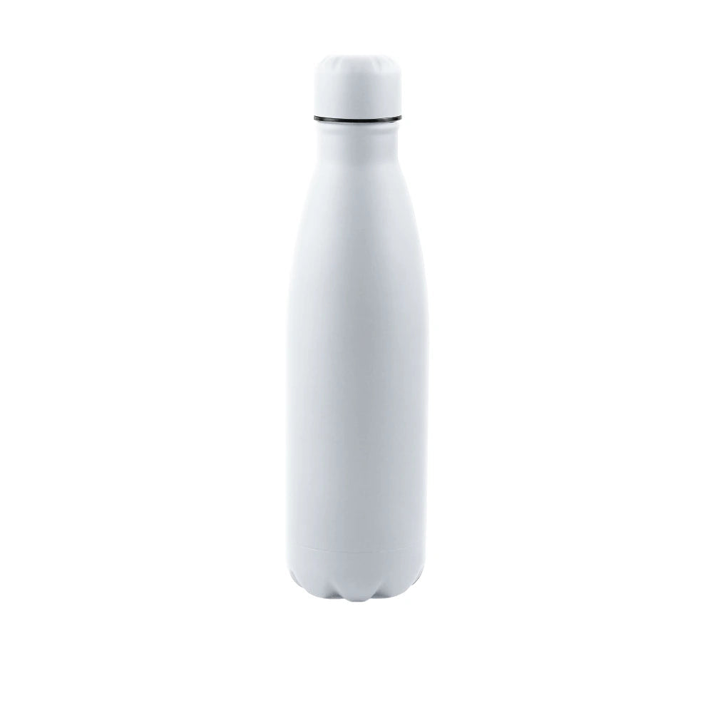 Premium Puff Bottle – Matte Black Stainless Steel (500 ml)