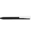 Prism Design Plastic Pen with Custom Logo – (Black & White)