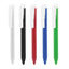 Prism Design Plastic Pen with Custom Logo – (Black & White)