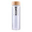 Double Wall Glass Bottle with Bamboo Cap & Infuser – 500 ml | Eco-Friendly Corporate Gift