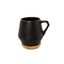Eco-Friendly Ceramic Mug with Bamboo Lid – Black