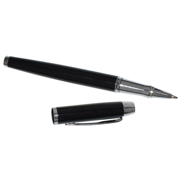 Premium Metal Ball Pen with Custom Logo – Luxury Corporate Gift Pen (Black, Blue)