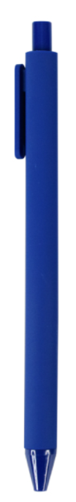 Rubberized Plastic Ball Pen with Custom Logo – Promotional Corporate Giveaway Pen (White, Pink, Navy Blue, Purple, Red, Royal Blue, Black)