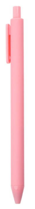 Rubberized Plastic Ball Pen with Custom Logo – Promotional Corporate Giveaway Pen (White, Pink, Navy Blue, Purple, Red, Royal Blue, Black)